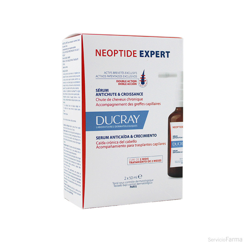 Ducray Neoptide Expert Serum anticaida y crecimiento 2 x 50 ml