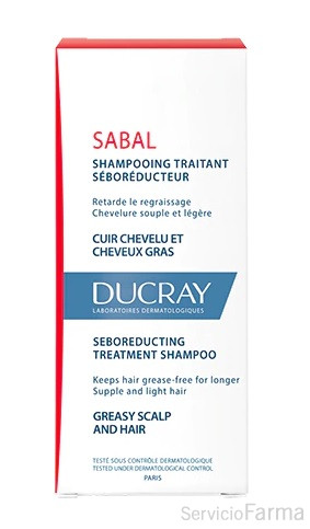 Ducray Sabal Champú seborreductor 200 ml