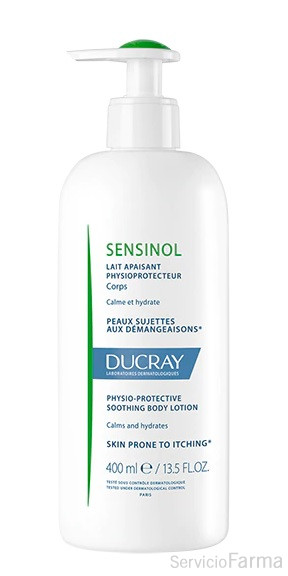 Ducray Sensinol Leche calmante 400 ml