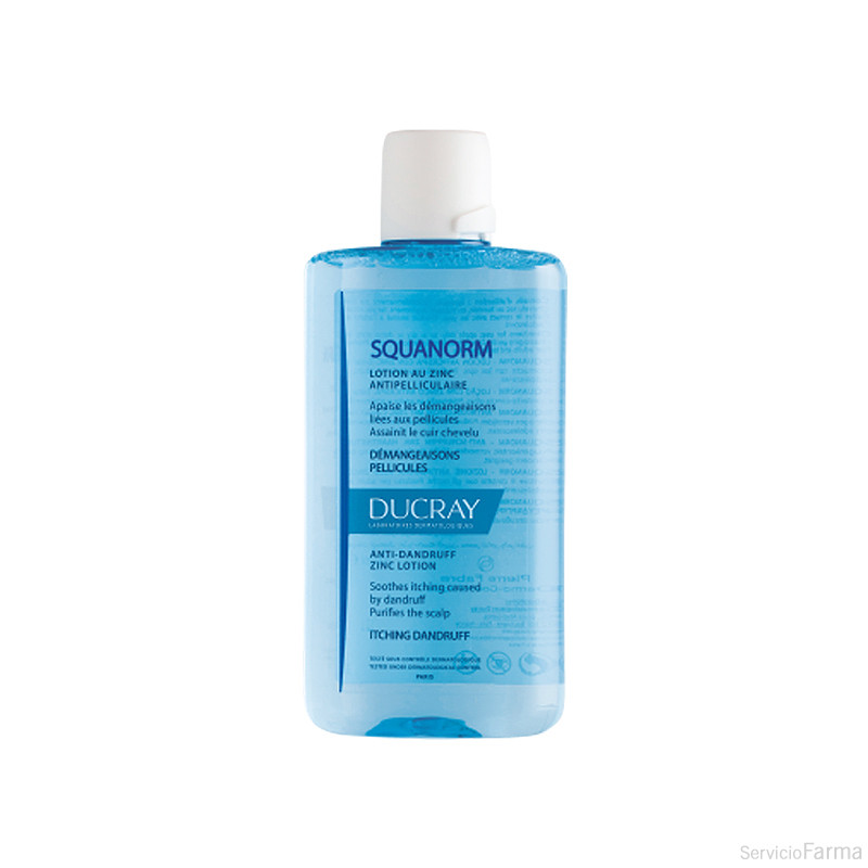 Ducray Squanorm Loción anticaspa con zinc 200 ml