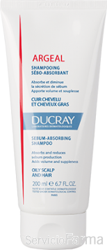 Ducray Argeal Champú Sebo-absorbente