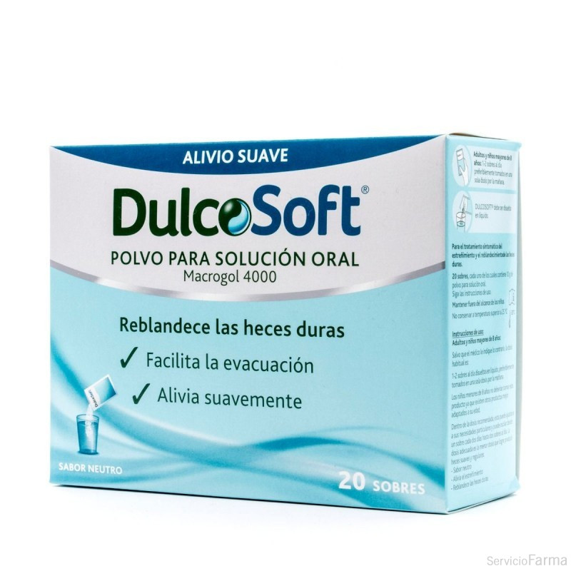 Dulcosoft Polvo Para Solución Oral 20 Sobres
