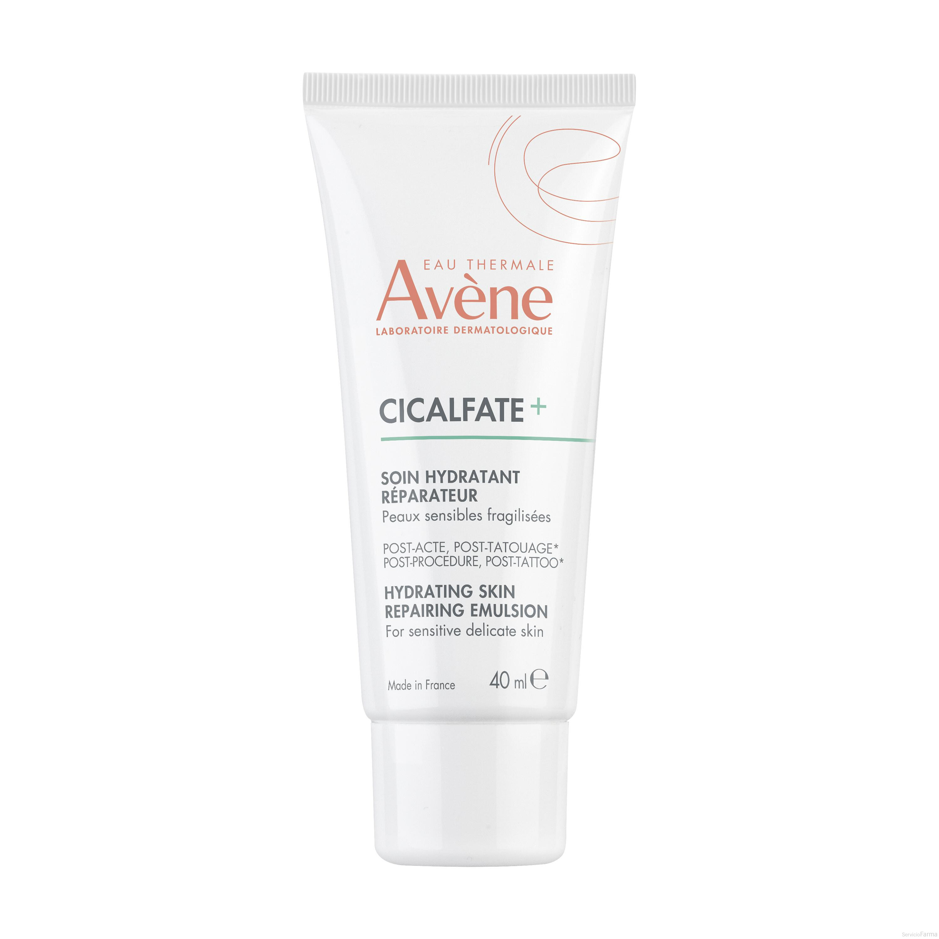 Avene Cicalfate Cuidado Hidratante Reparador Post Acto 40 ml