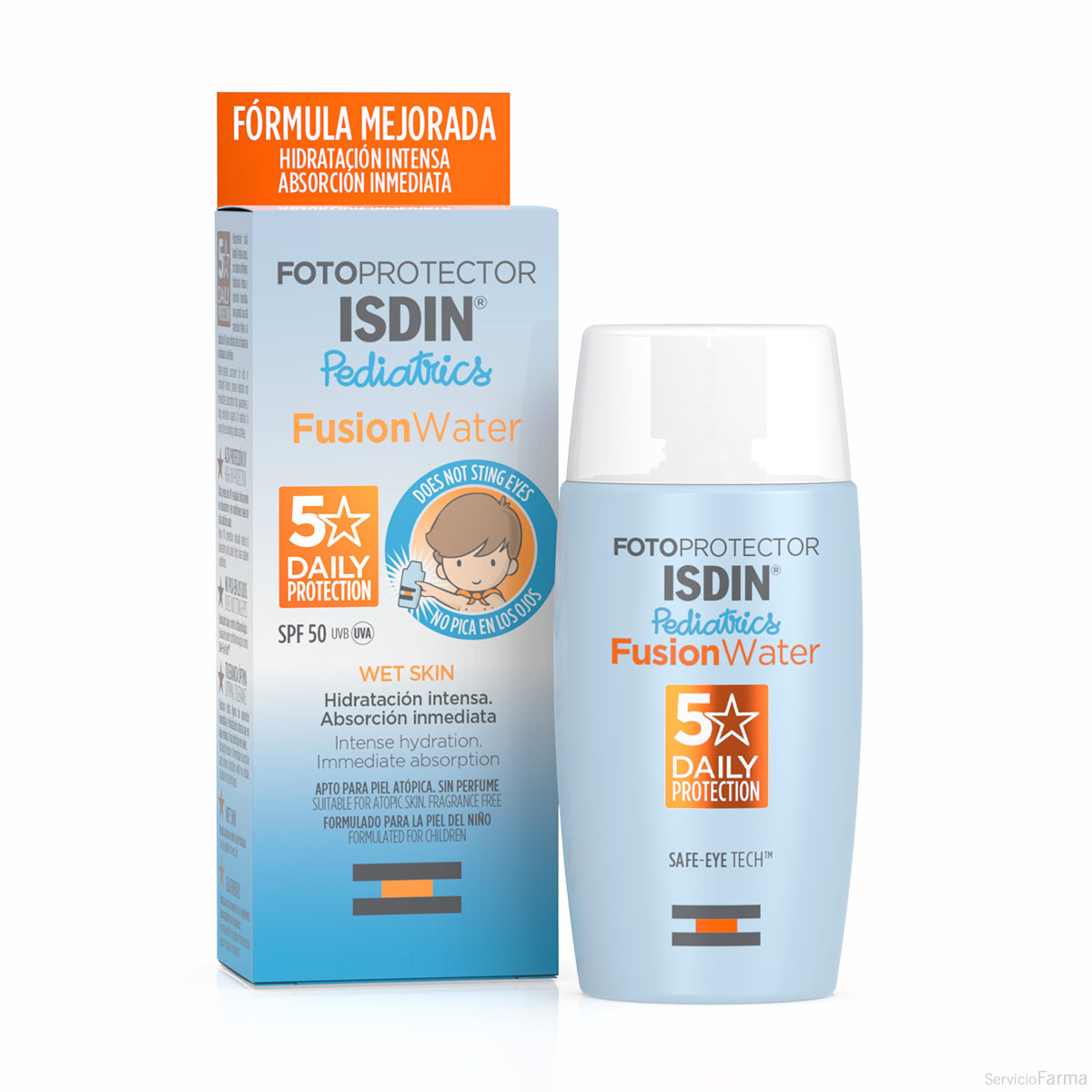 Fotoprotector Isdin Pediatrics Fusion Water SPF50+