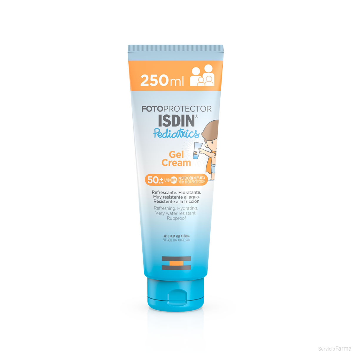 Fotoprotector Isdin Pediatrics Gel Crema SPF50+ 250 ml