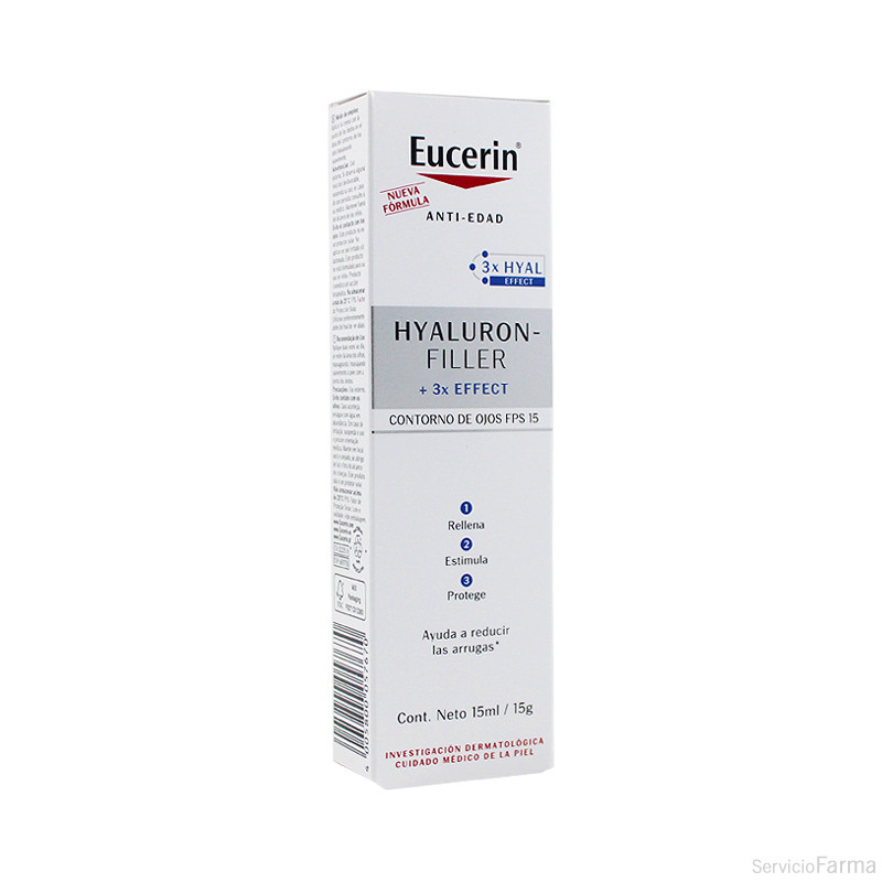 Eucerin Hyaluron Filler Contorno de Ojos 15 ml