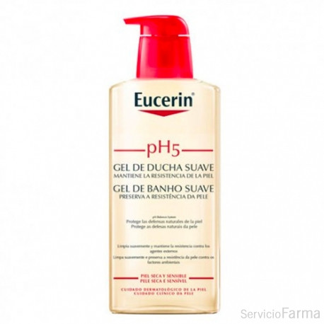Eucerin pH5 Gel de ducha suave 400 ml