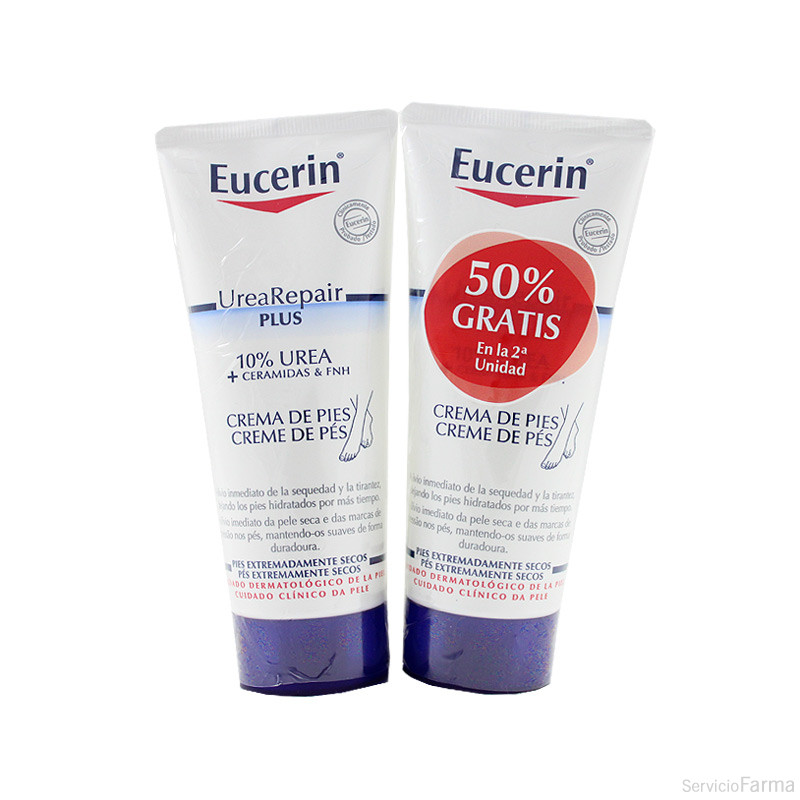 Duplo Eucerin Urea Repair Pies 2 x 100 ml