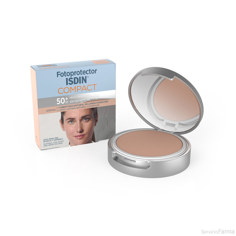 Fotoprotector Isdin Compact SPF 50+ Tono Arena