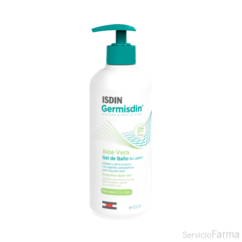 Germisdin / Aloe Vera Gel de baño - Isdin (500 ml)