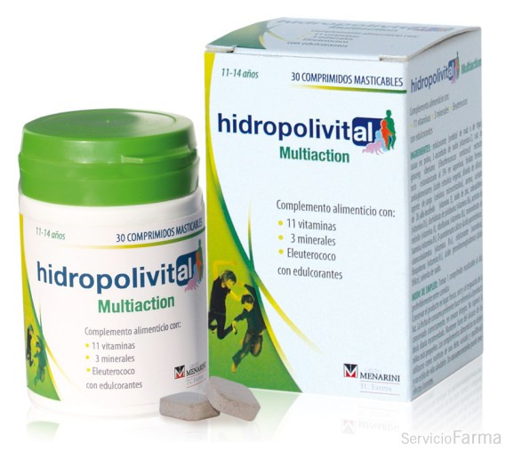 Hidropolivital Multiaction 30 comprimidos