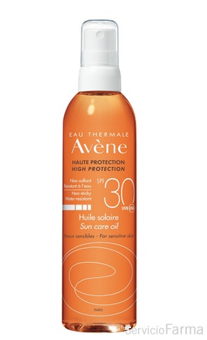 Avene Aceite Solar SPF30 Alta Protección 200 ml