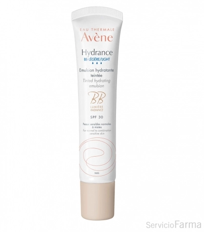 Avene Hydrance BB Emulsión Ligera con color SPF30