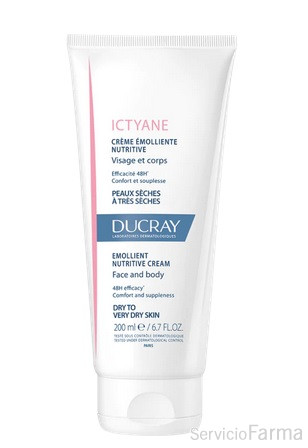 Ducray Ictyane Crema Emoliente Nutritiva 200 ml 