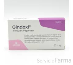 Gindoxi Óvulos vaginales 10 ud 