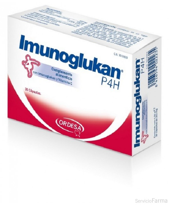Imunoglukan P4H 30 Cápsulas