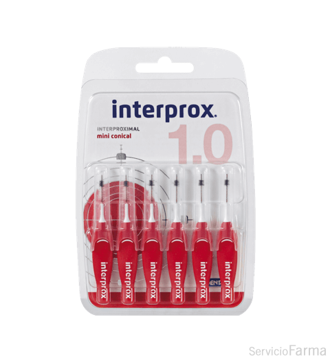 Interprox Mini conical Cepillo interdental 1,0 6 unidades