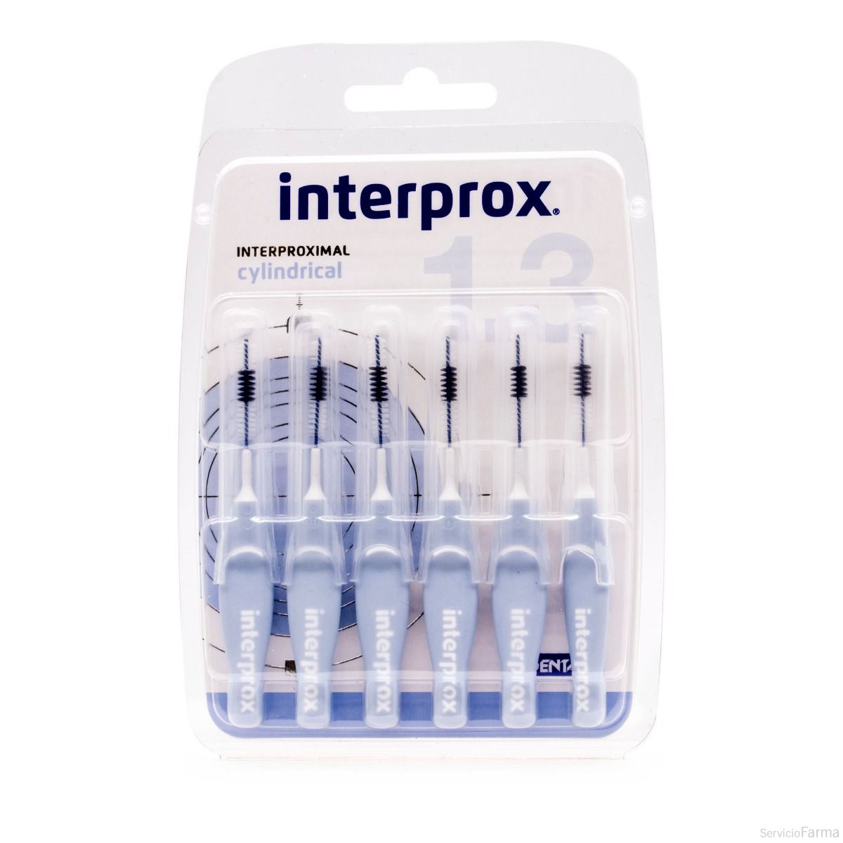 Interprox Cylindrical Cepillo interdental 1,3 6 unidades