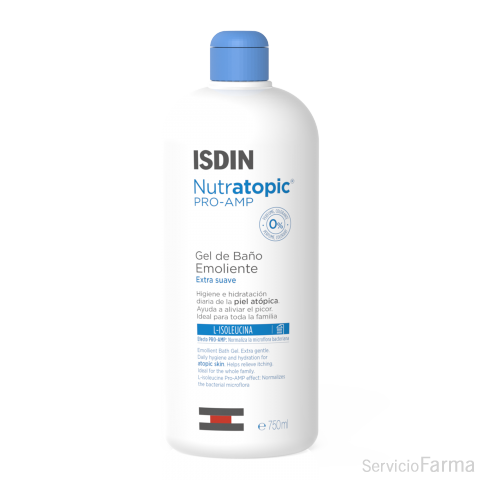 Isdin Nutratopic Pro-Amp Gel de Baño 750 ml