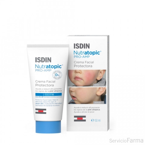 Isdin Nutratopic Pro-AMP Crema Facial Protectora 50 ml