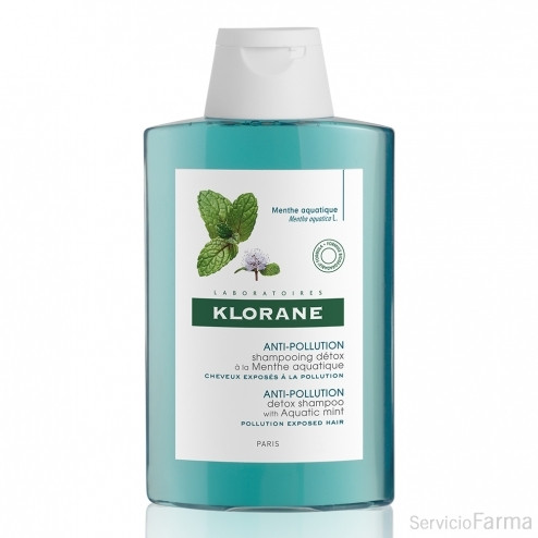 Klorane Champú a la Menta acuática 