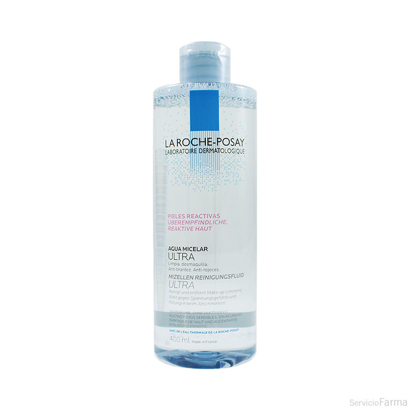 La Roche Posay Agua Micelar ULTRA Pieles Reactivas 400 ml