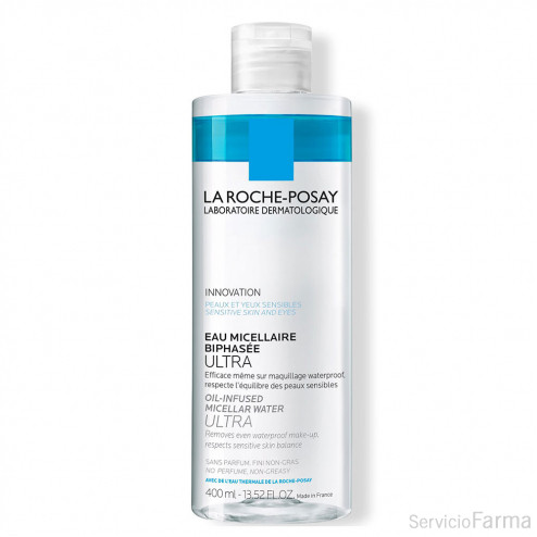 La Roche Posay Agua Micelar Ultra Doble Fase 400 ml