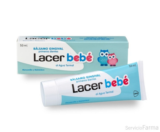 Lacer Bebé Bálsamo gingival Primeros dientes 50 ml