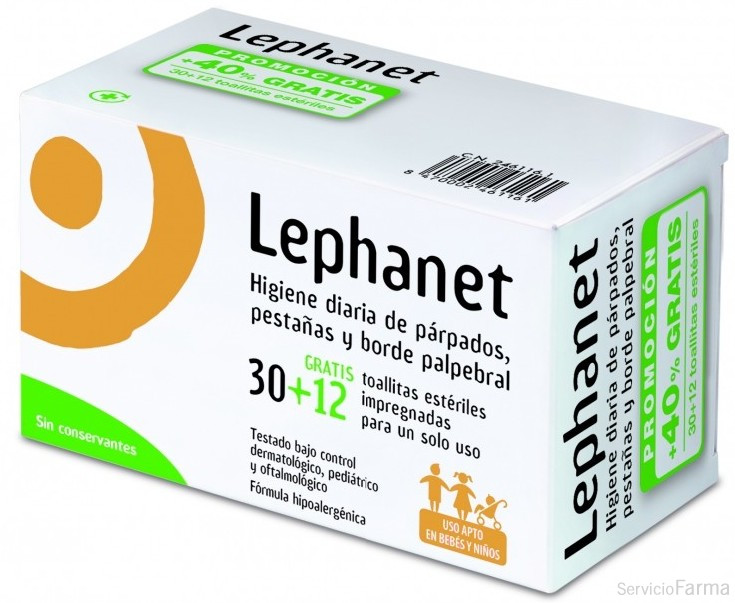 Lephanet 30 Toallitas