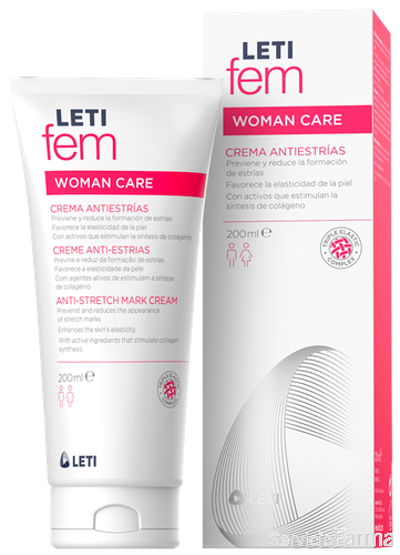 LetiFem Crema Antiestrías 200 ml