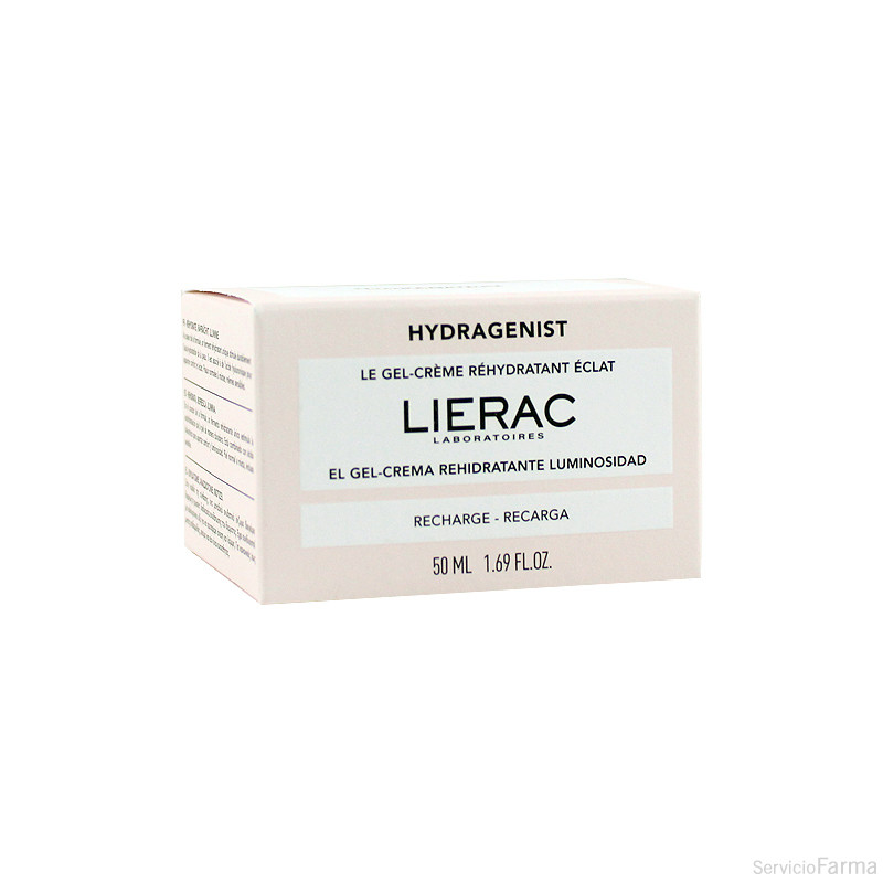 Lierac Hydragenist Gel Crema Rehidratante Luminosidad RECARGA 50 ml