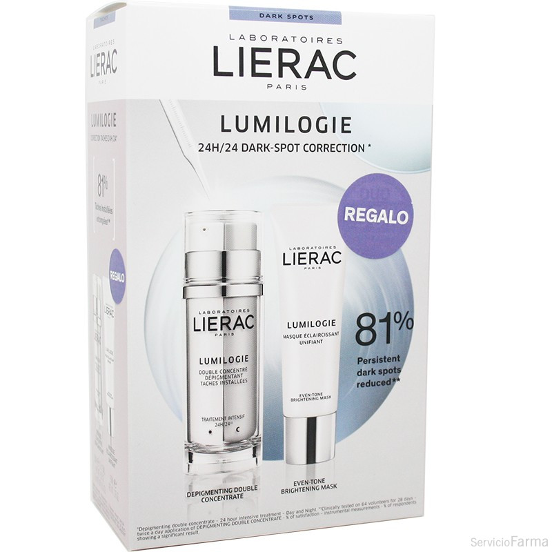 Lierac Lumilogie Doble concentrado + REGALO Mascarilla