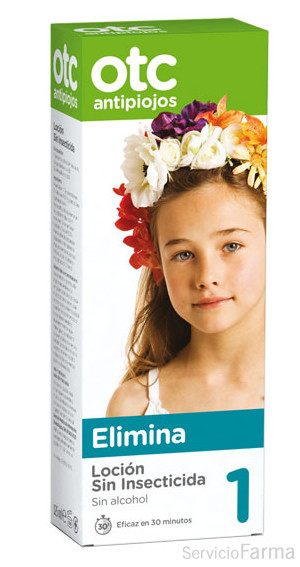 OTC Antipiojos Loción Sin Insecticida 125 ml