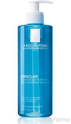 Effaclar Gel limpiador purificante 400 ml La Roche Posay 