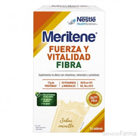 Meritene Fibra Sabor Vainilla