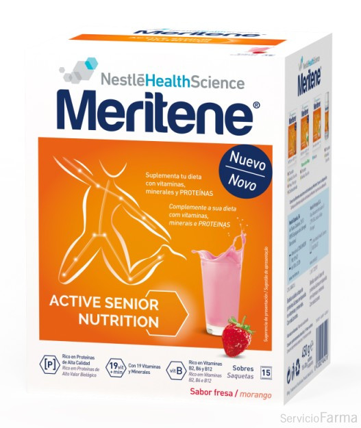 Meritene Batido Sabor Fresa