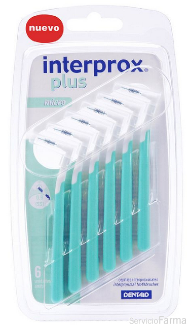 Interprox Plus Micro Cepillo interdental 0,9 6 unidades