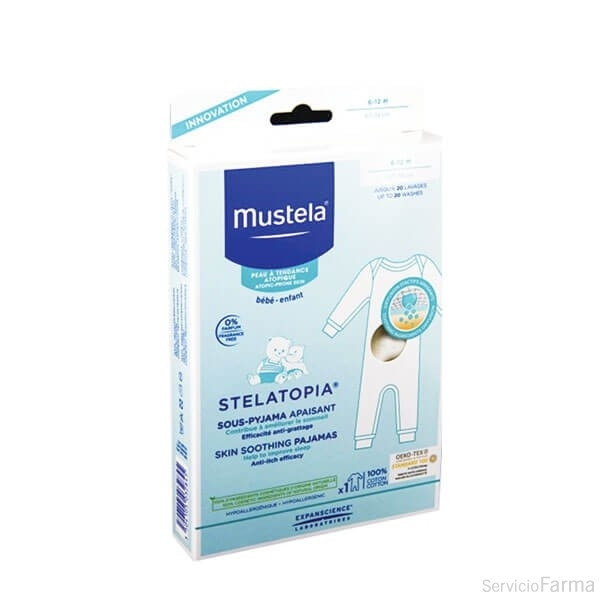 Mustela Stelatopia Pijama de alivio 6-12 meses