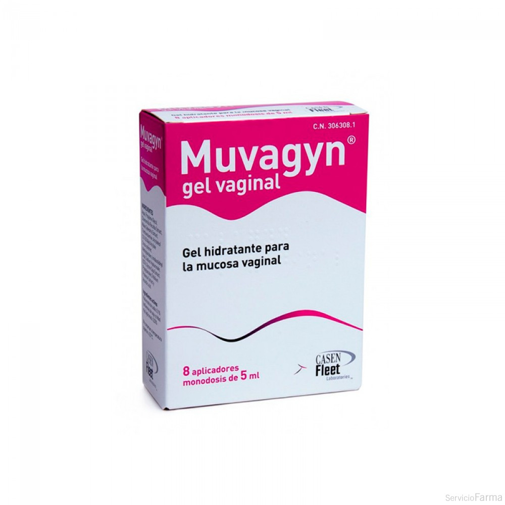 Muvagyn Gel vaginal Monodosis 8 x 5 ml
