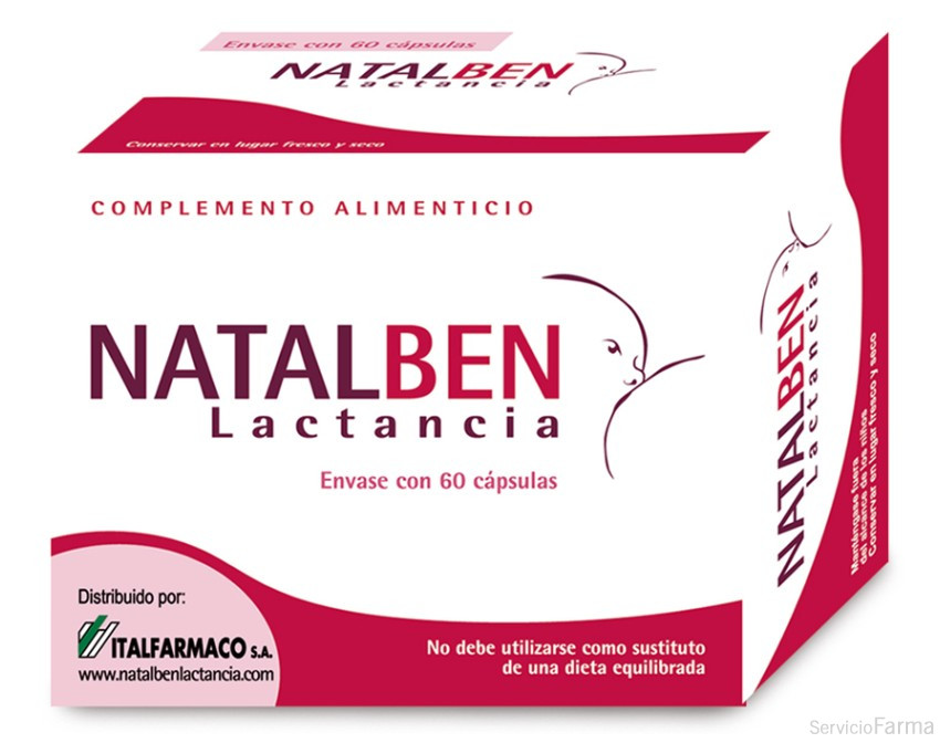 Natalben Lactancia 60 cápsulas