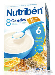 Nutriben 8 Cereales Galleta María