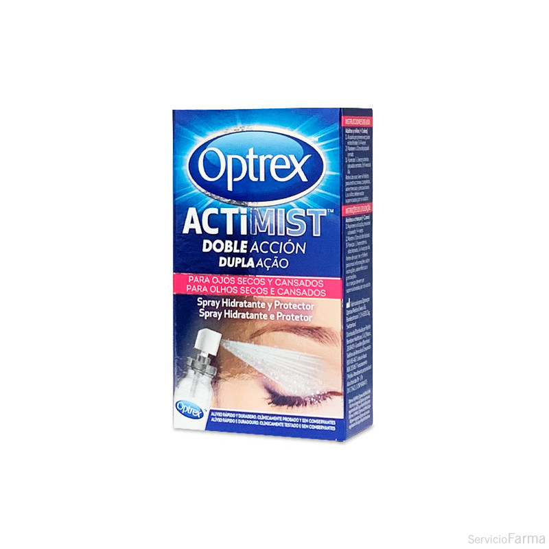 Optrex Actimist Doble Acción Spray ocular hidratante 10 ml