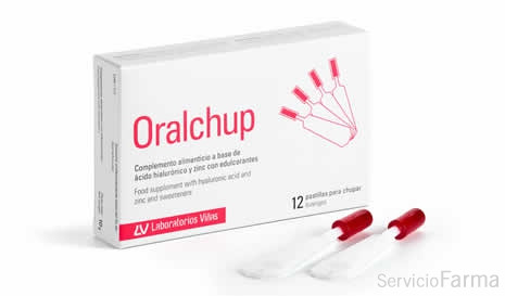 Oralchup 12 Pastillas para chupar