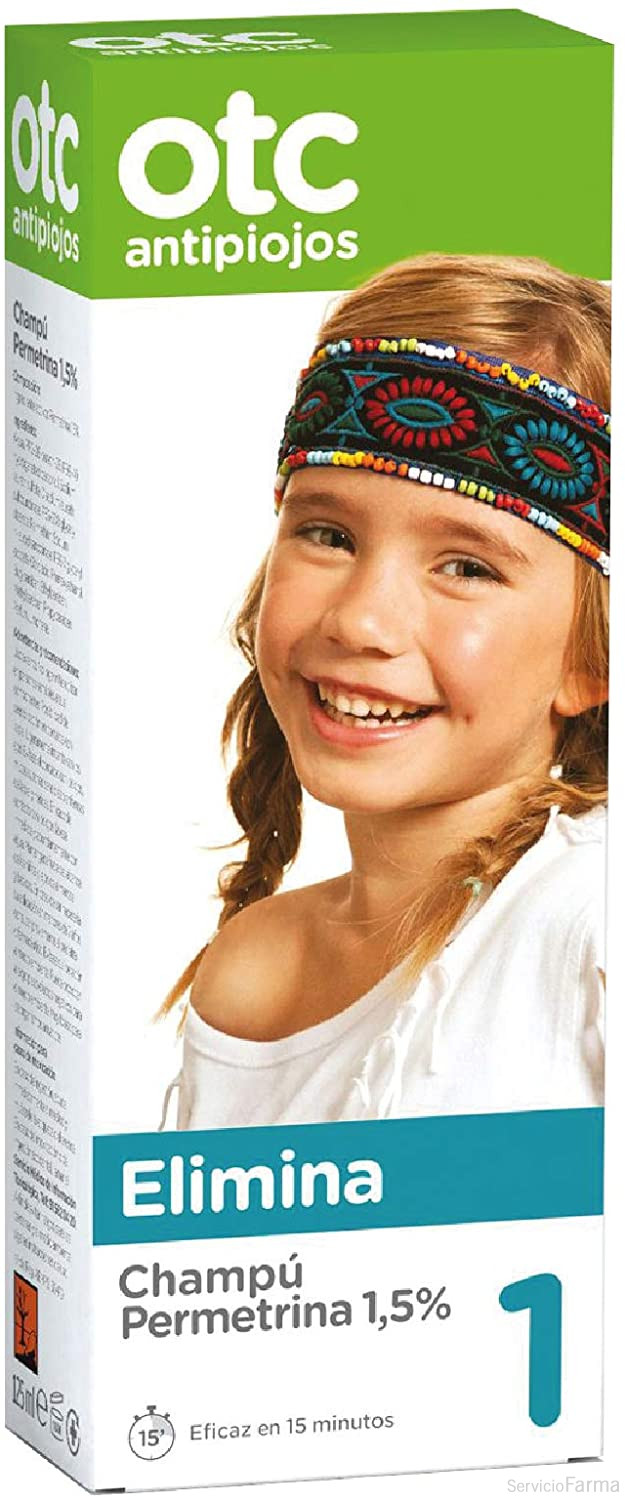 OTC Antipiojos Champú Permetrina 1,5% 125 ml