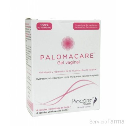 Palomacare Gel vaginal Monodosis 6 x 5 ml