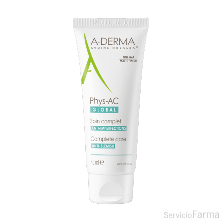 Aderma Phys AC Global Cuidado Completo Anti Imperfecciones 40 ml