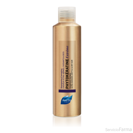 Phytokeratine Extreme / Champú Reparación y Nutrición excepcional  - Phyto (200 ml)