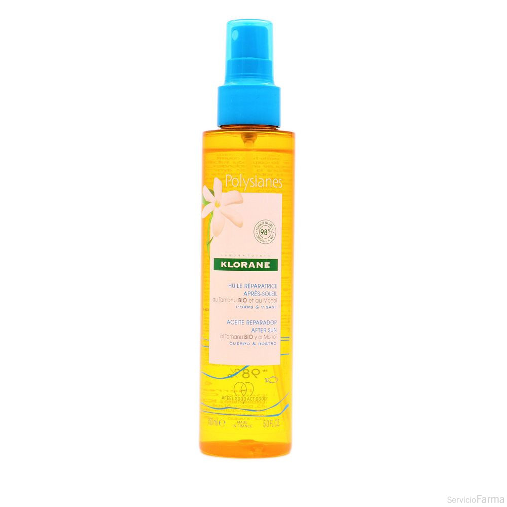 Klorane Polysianes After Sun Aceite reparador 150 ml