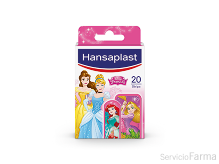 Hansaplast Apósitos Infantiles Princesas Disney 20 uds