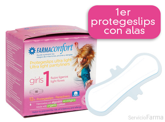Farmaconfort Girls 1 / Protegeslips ultra light 12 uds